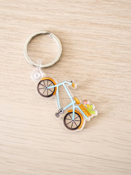 Bicycle Acrylic Keychain