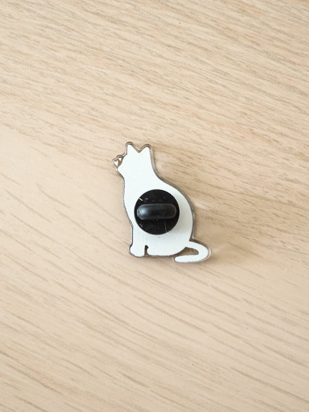 Acrylic Black Cat Pin