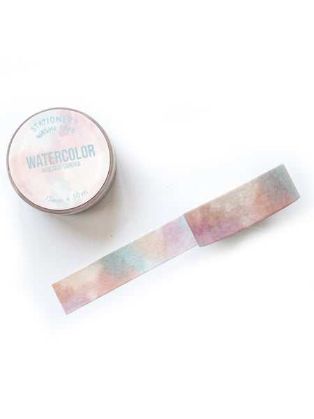 Soft Watercolor Washi Tape