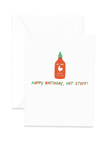 Happy Birthday, Hot Stuff Greeting Card