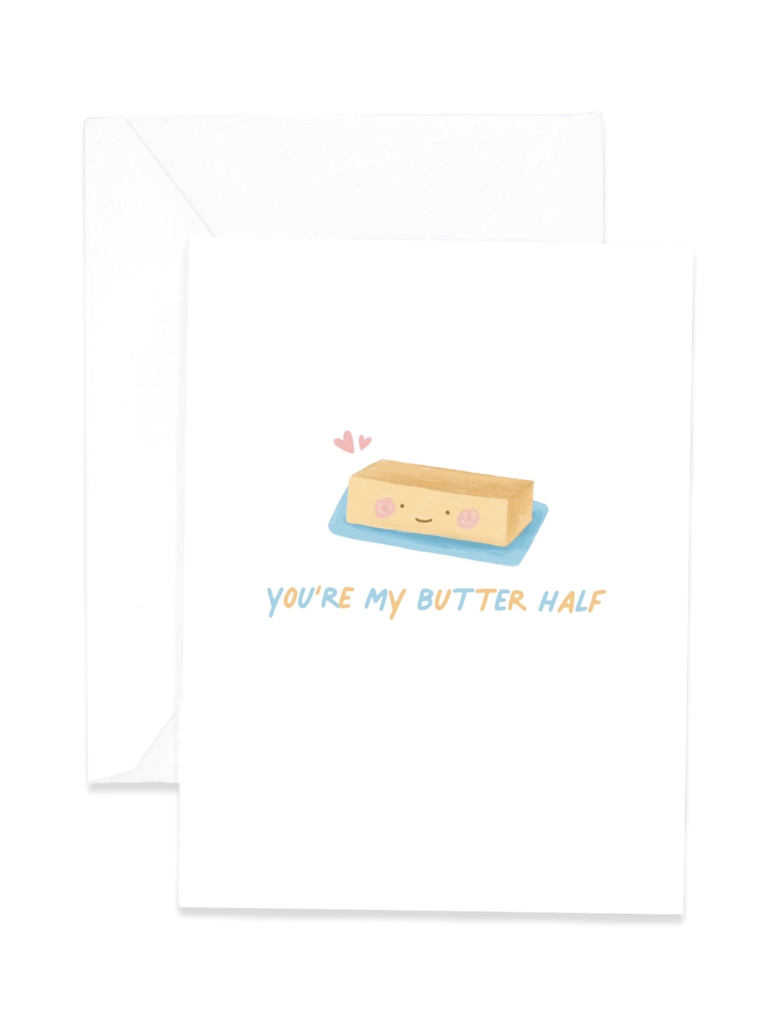 Butter Half Greeting Card