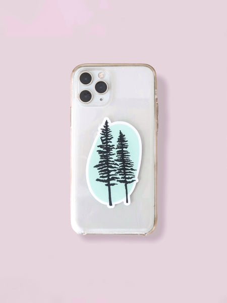 Trees Waterproof Sticker